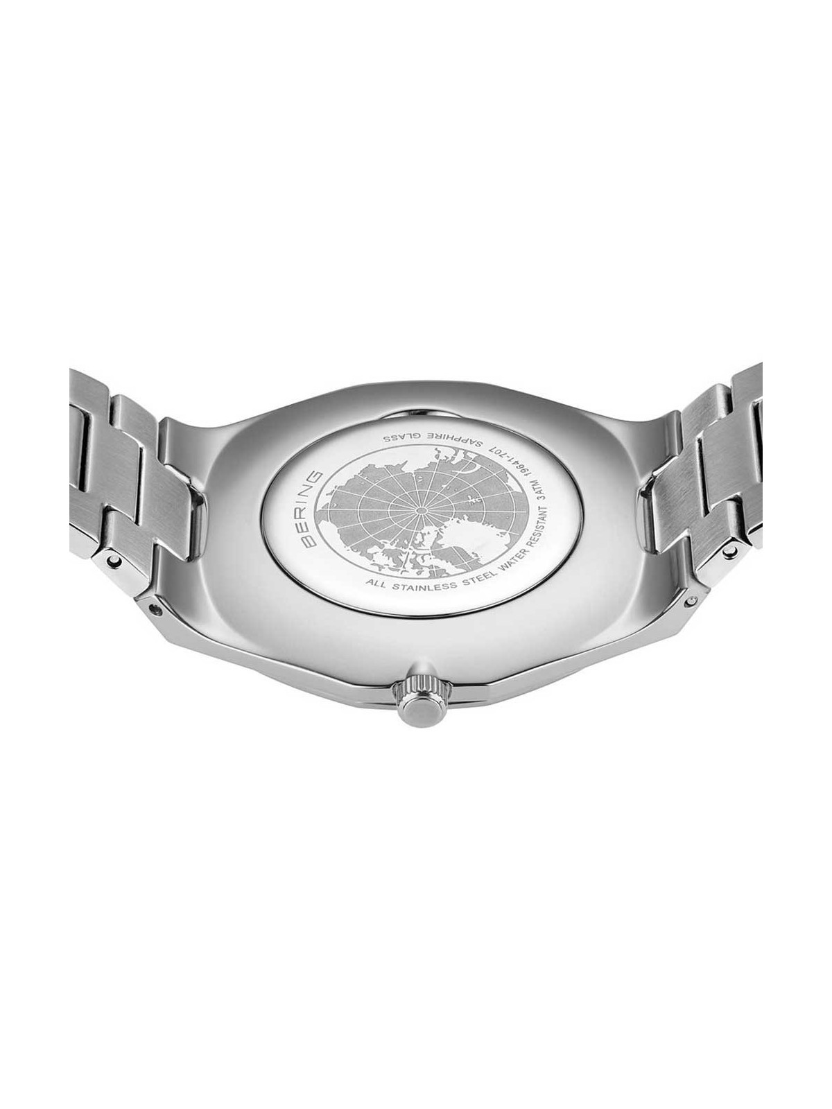 orologio uomo Bering 19641-707 Mens Watch Classic 41mm 3ATM