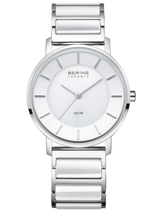 orologio donna Bering 19535-754 Ladies Watch Ceramic Solar 35mm 3ATM