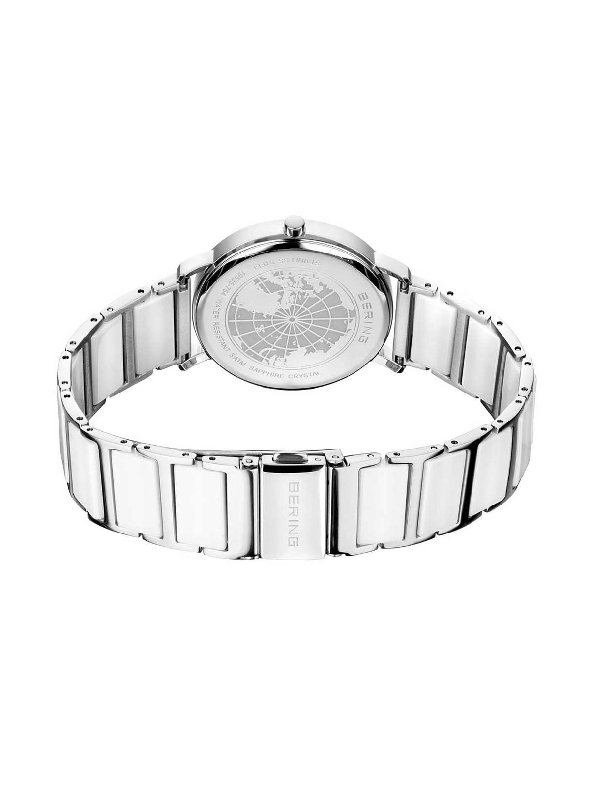orologio donna Bering 19535-754 Ladies Watch Ceramic Solar 35mm 3ATM