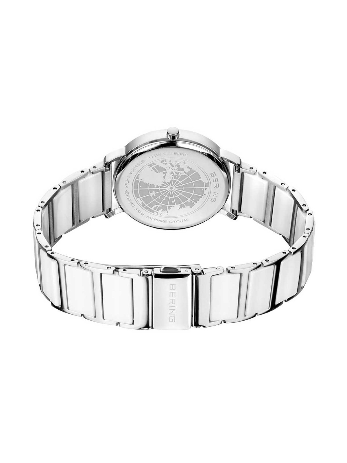 orologio donna Bering 18535-754 Ladies Watch Ceramic 35mm 5ATM