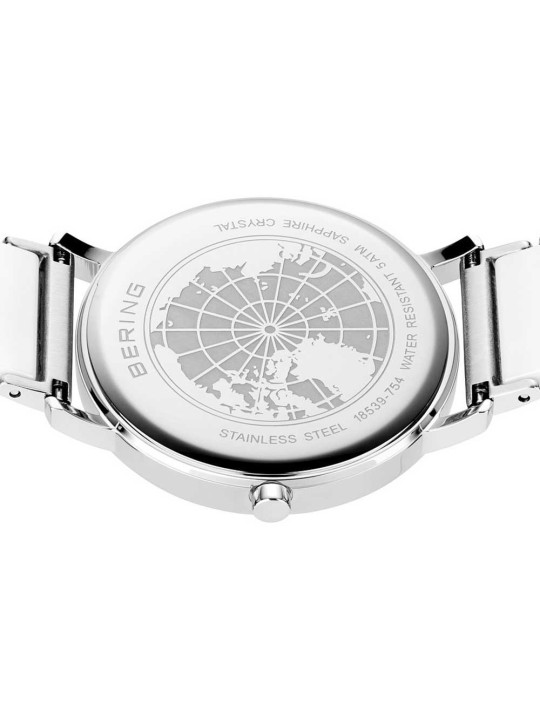 orologio donna Bering 18535-754 Ladies Watch Ceramic 35mm 5ATM