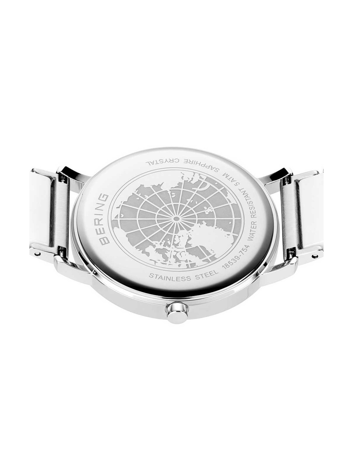 orologio donna Bering 18535-754 Ladies Watch Ceramic 35mm 5ATM