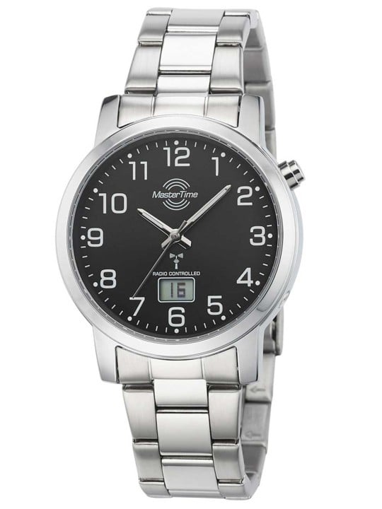orologio uomo Master Time MTGA-10694-21M Mens Watch Basic radio quartz 42mm 3ATM