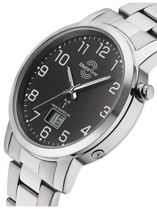 orologio uomo Master Time MTGA-10694-21M Mens Watch Basic radio quartz 42mm 3ATM