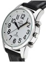 orologio uomo Master Time MTGA-10690-60L Talking Mens Watch radio quartz 43mm