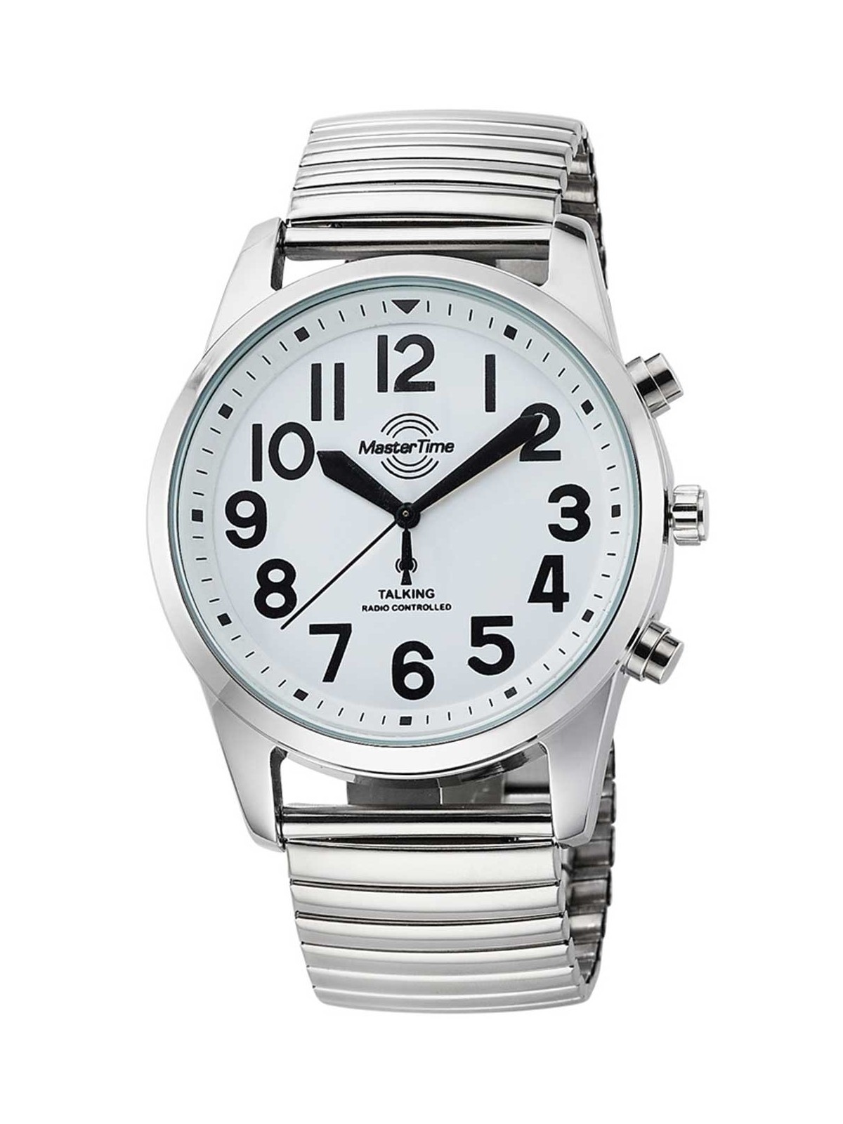 orologio uomo Master Time MTGA-10691-61M Talking Mens Watch radio quartz 43mm