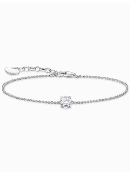 bracciale donna Thomas Sabo A2156-051-14-L19V Silver bracelet w. white zirconia