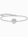 bracciale donna Thomas Sabo A2160-007-21-L19V Silver bracelet w. tree of love pendant