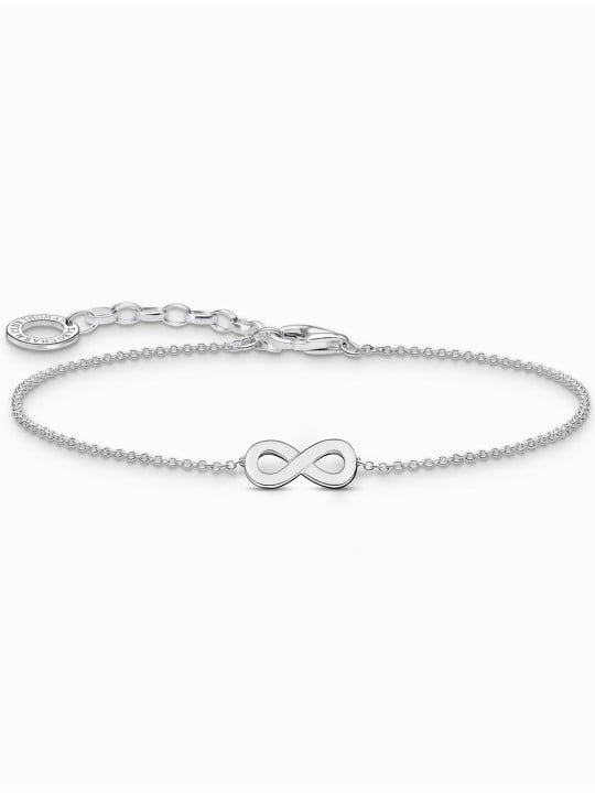 bracciale donna Thomas Sabo A2161-001-21-L19V Silver bracelet w. infinity pendant