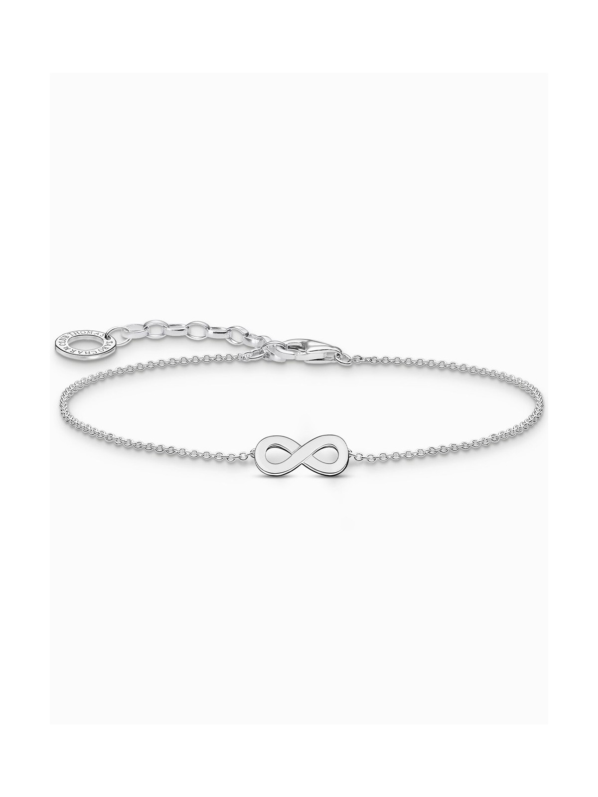 bracciale donna Thomas Sabo A2161-001-21-L19V Silver bracelet w. infinity pendant