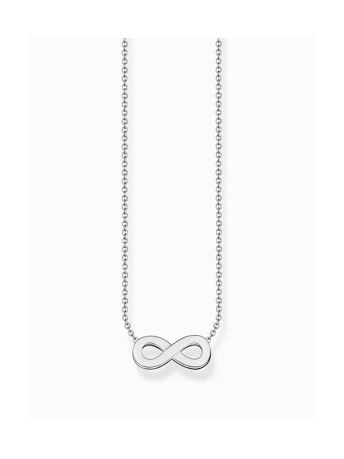 collana donna Thomas Sabo KE2221-001-21-L45V Silver necklace w. infinity pendant