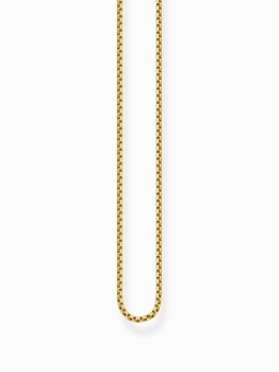 collana donna Thomas Sabo KE2227-413-39-L50V Gold-plated chain in Venetian design 1 mm