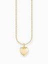 collana donna Thomas Sabo KE2234-413-39-L45V Gold-plated necklace w. heart pendant