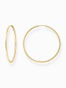 orecchini donna Thomas Sabo CR729-413-39 Gold-plated hoop earrings 60 mm