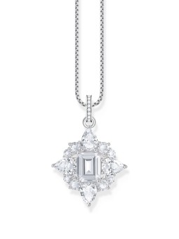 ciondolo Thomas Sabo PE963-051-14 Silver pendant w. white stones