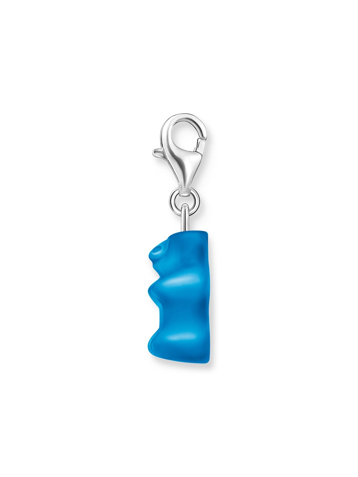 ciondolo Thomas Sabo 2181-017-1 Blue Charm Goldbears Pendant Silver