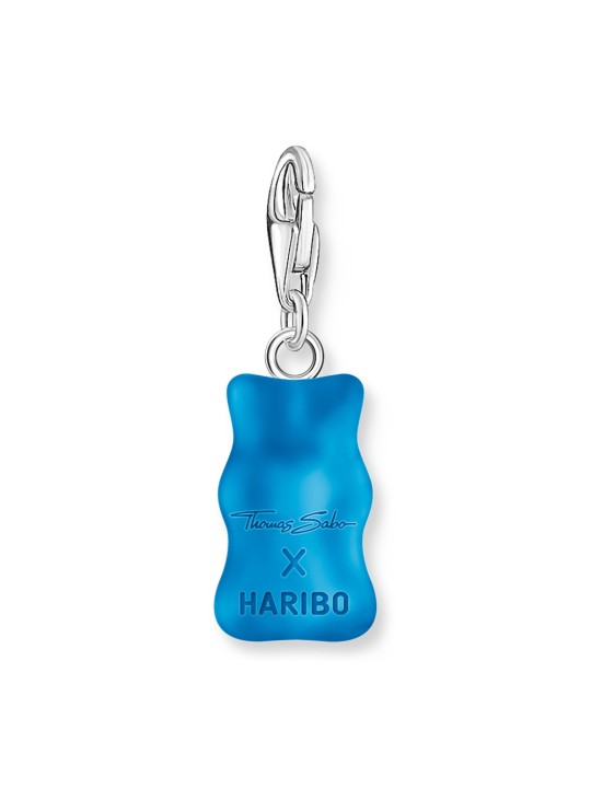 ciondolo Thomas Sabo 2181-017-1 Blue Charm Goldbears Pendant Silver