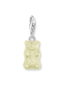 ciondolo Thomas Sabo 2187-017-14 White Charm Goldbears Pendant Silver