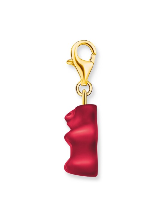 ciondolo Thomas Sabo 2190-413-10 Red Charm Goldbears Pendant gold-plated