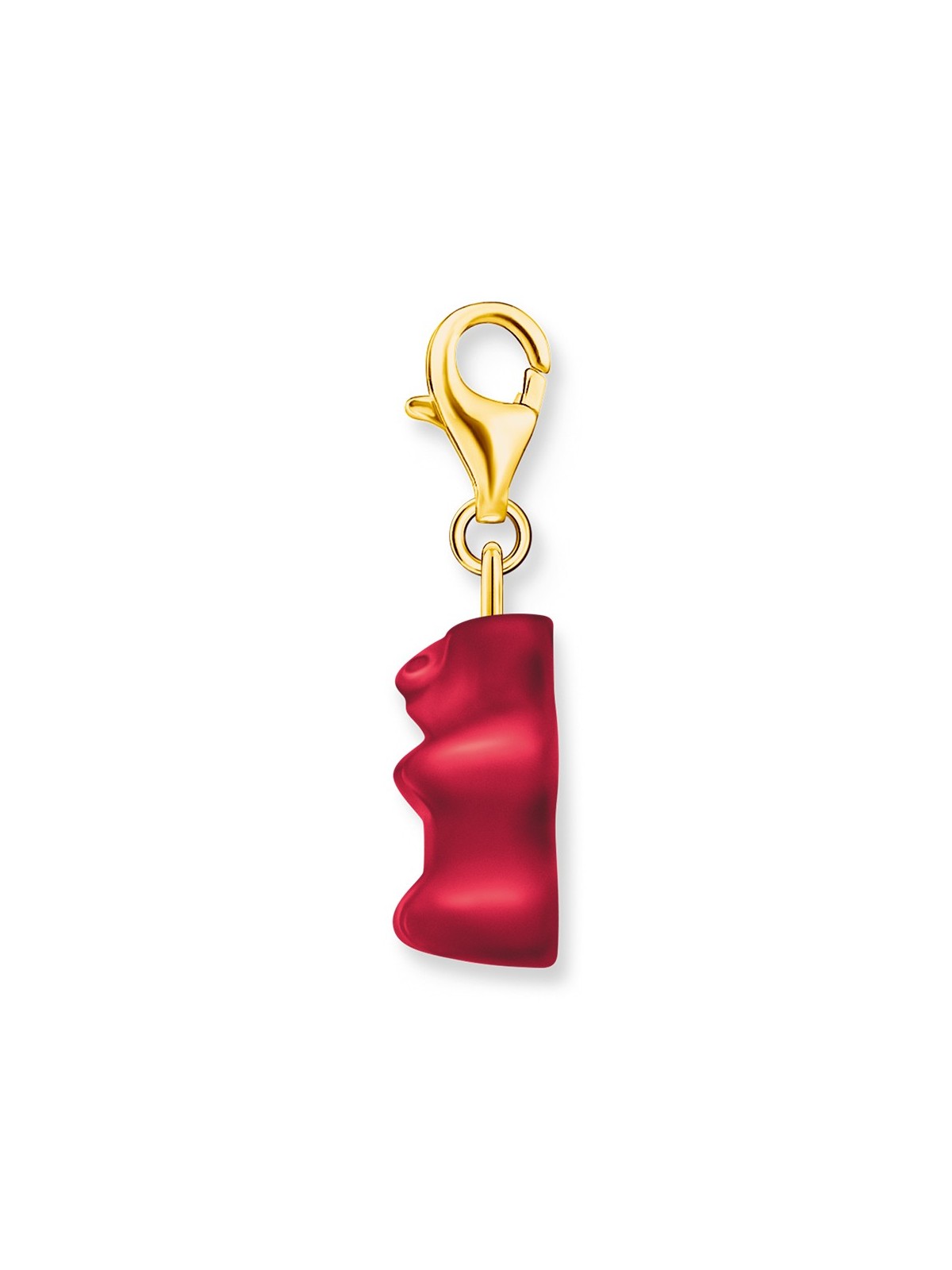 ciondolo Thomas Sabo 2190-413-10 Red Charm Goldbears Pendant gold-plated