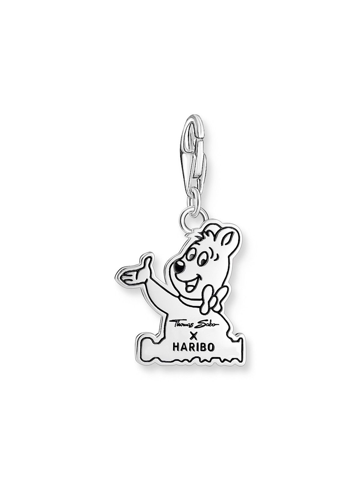 ciondolo Thomas Sabo 2180-664-7 Charm Goldbears Pendant Silver