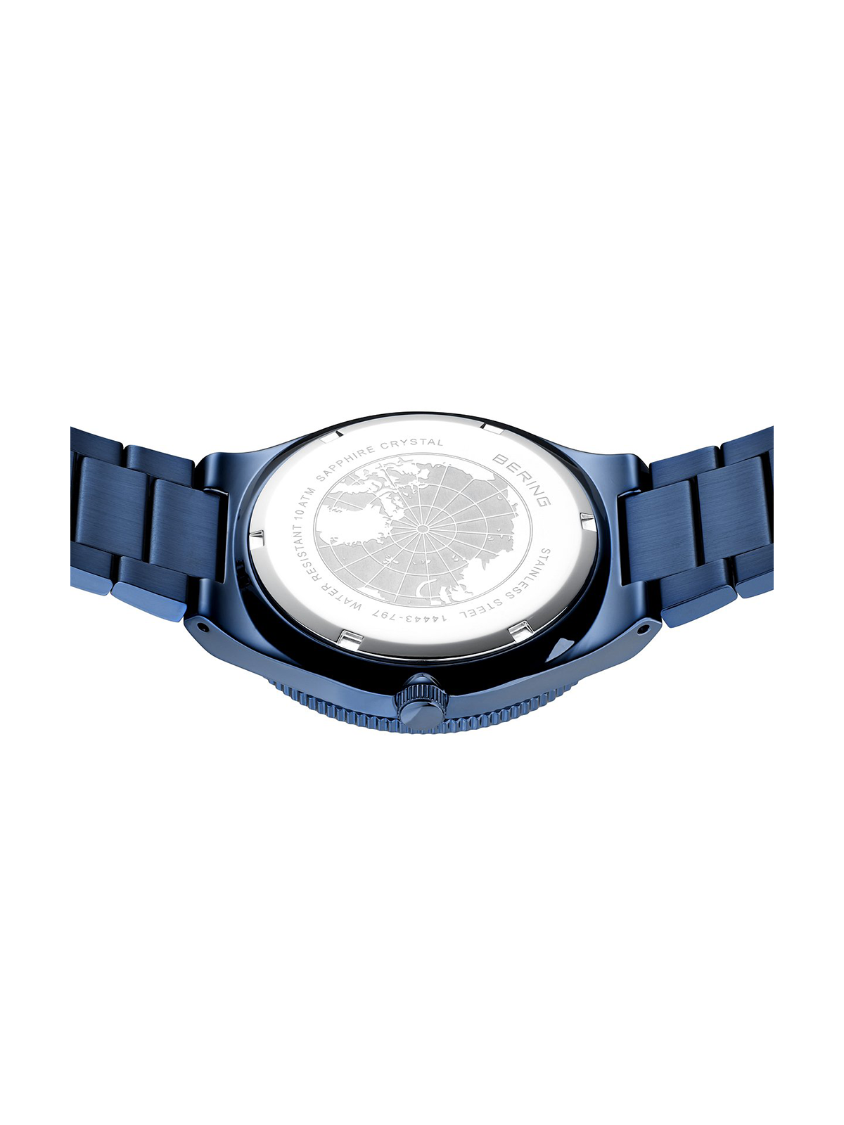 orologio uomo Bering 14443-797 Mens Watch Solar Watch 43mm 10ATM