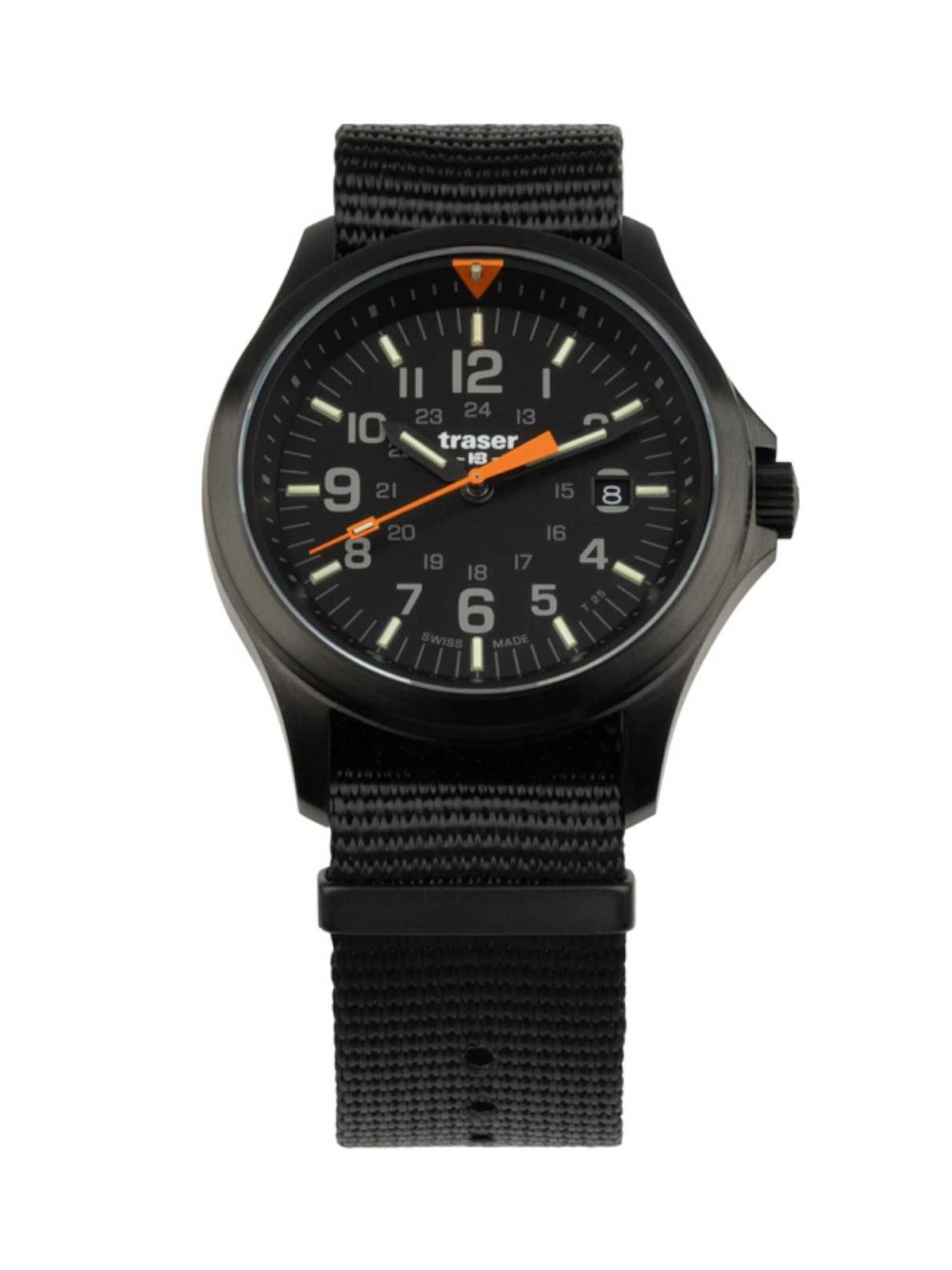 orologio uomo Traser H3 111066 Mens Watch P67 Officer Pro Black 42mm 10ATM