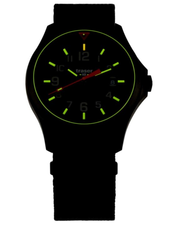 orologio uomo Traser H3 111066 Mens Watch P67 Officer Pro Black 42mm 10ATM