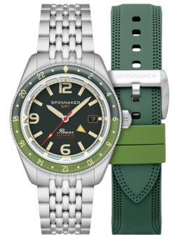 orologio uomo Spinnaker SP-5120-44 Mens Watch Fleuss GMT Automatic Set 43mm 15ATM