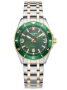 orologio uomo Swiss Alpine Military 7034.1144 Mens Watch Sierra two tone green 42mm 10ATM
