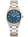 orologio donna Swiss Alpine Military 7767.1145 Ladies Watch Argos two tone blue 34mm 10ATM