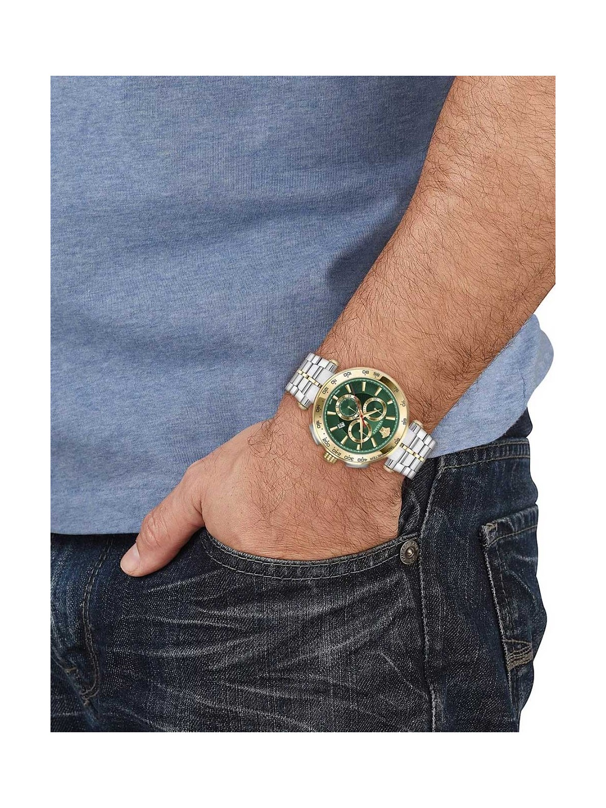 orologio uomo Versace VE6CA0523 Mens Watch Aion Chronograph 45mm