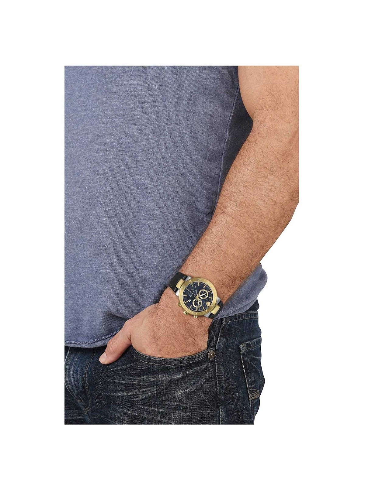 orologio uomo Versace VEPY00320 Mens Watch Urban Mystique Chrono 44mm 5ATM