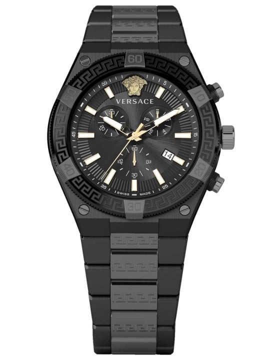 orologio uomo Versace VESO01022 Mens Watch Sport Greca Chrono 46mm 5ATM