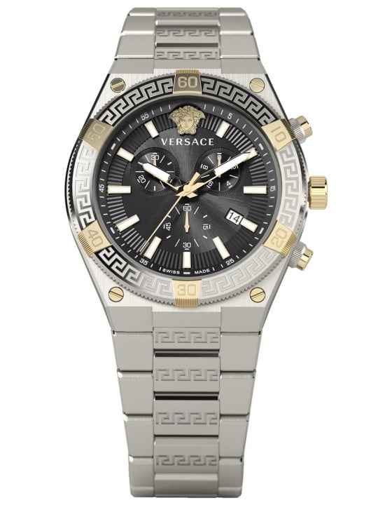 orologio uomo Versace VESO01123 Mens Watch Sport Greca Chrono 46mm 5ATM