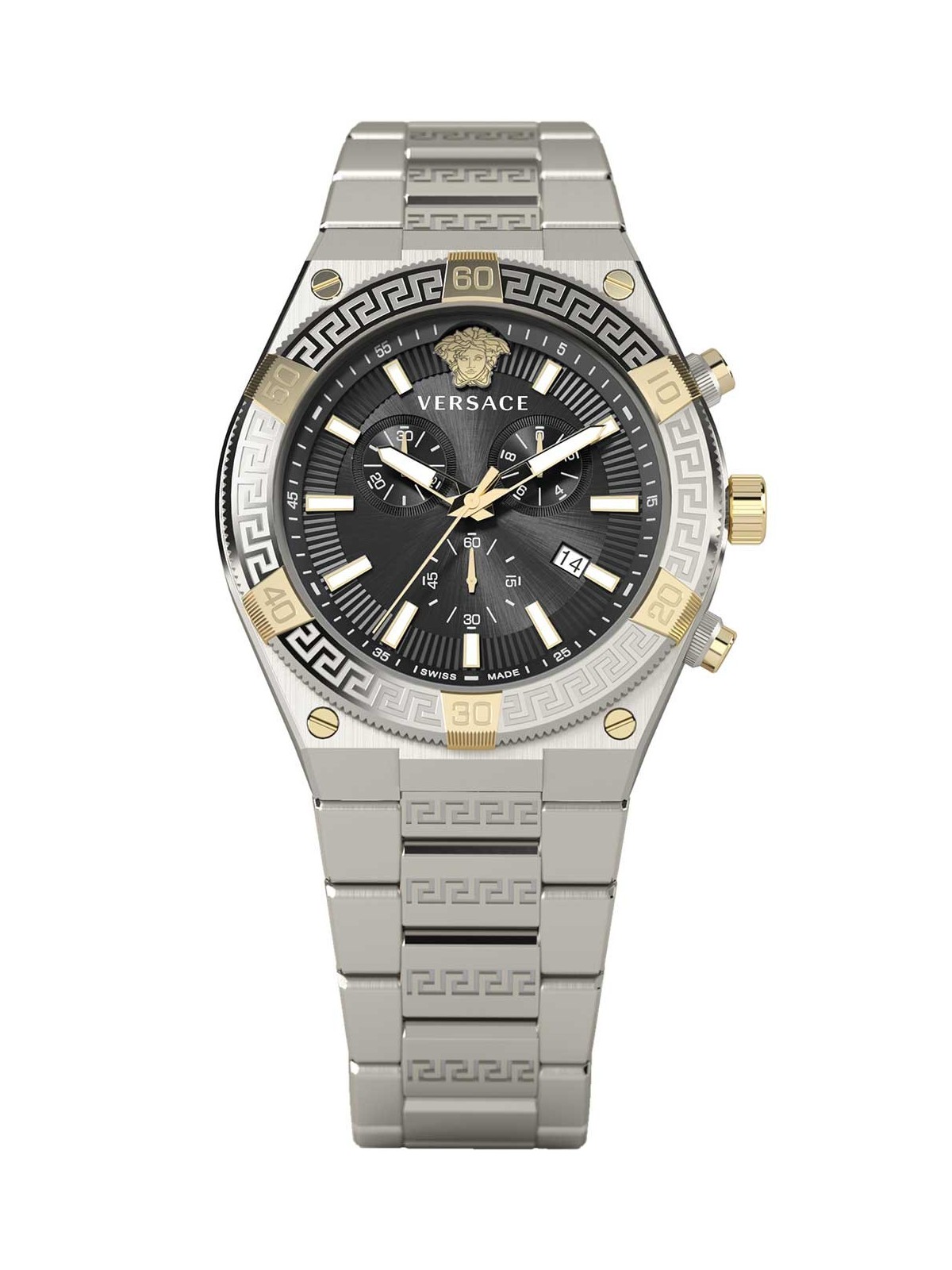 orologio uomo Versace VESO01123 Mens Watch Sport Greca Chrono 46mm 5ATM