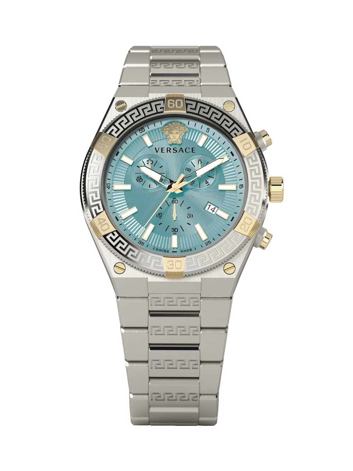 orologio uomo Versace VESO01223 Mens Watch Sport Greca Chrono 46mm 5ATM
