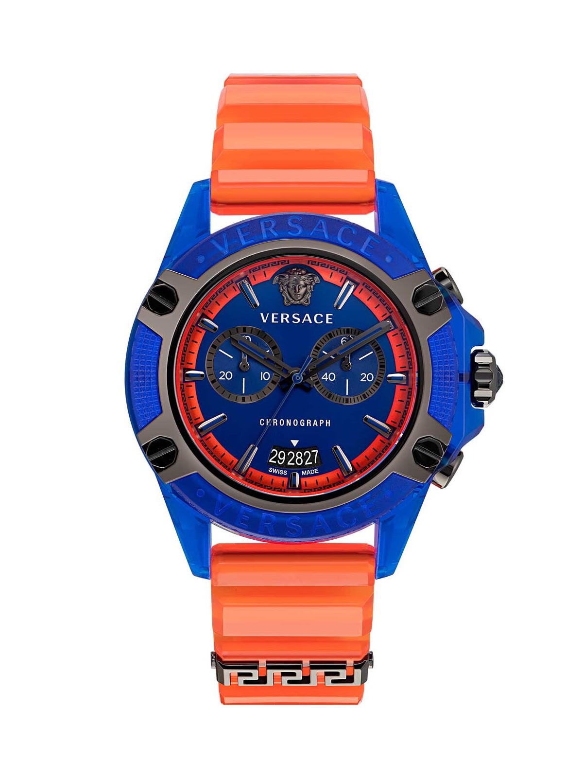 orologio unisex Versace VEZ700922 Active Policarbonat Chrono 45mm 3ATM