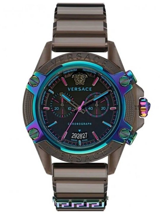 orologio unisex Versace VEZ701022 Active Policarbonat Chrono 45mm 3ATM