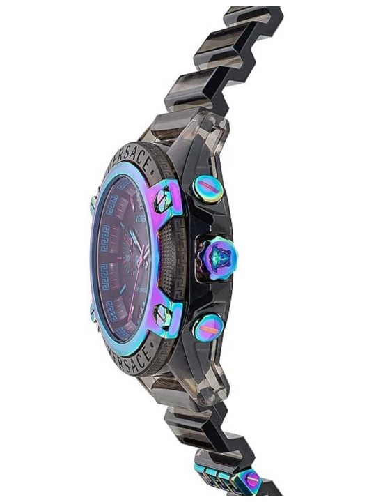 orologio unisex Versace VEZ701022 Active Policarbonat Chrono 45mm 3ATM