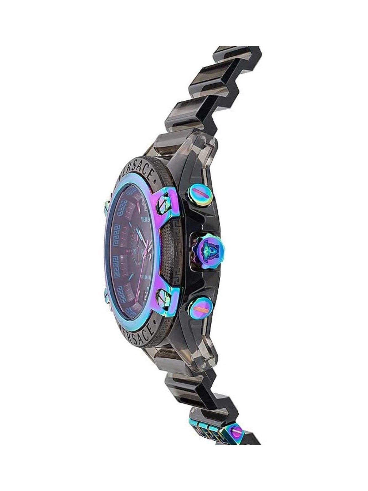 orologio unisex Versace VEZ701022 Active Policarbonat Chrono 45mm 3ATM