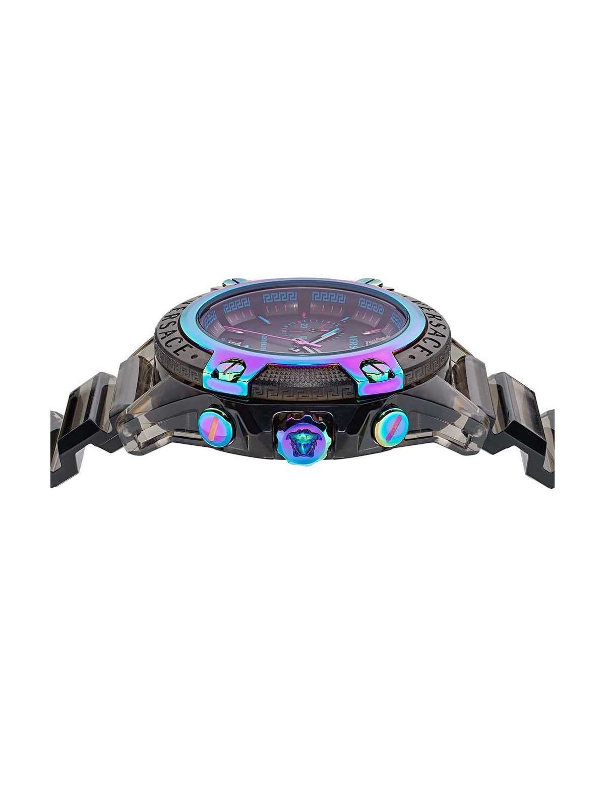 orologio unisex Versace VEZ701022 Active Policarbonat Chrono 45mm 3ATM