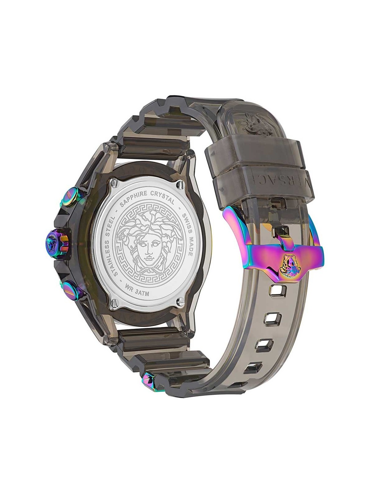 orologio unisex Versace VEZ701022 Active Policarbonat Chrono 45mm 3ATM
