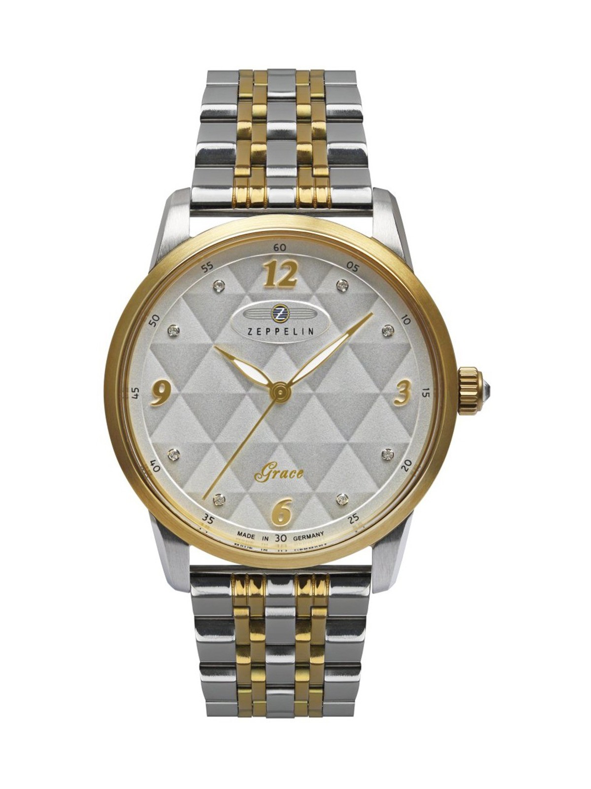 orologio donna Zeppelin 7347M-1 Ladies Watch Grace 35mm 5ATM