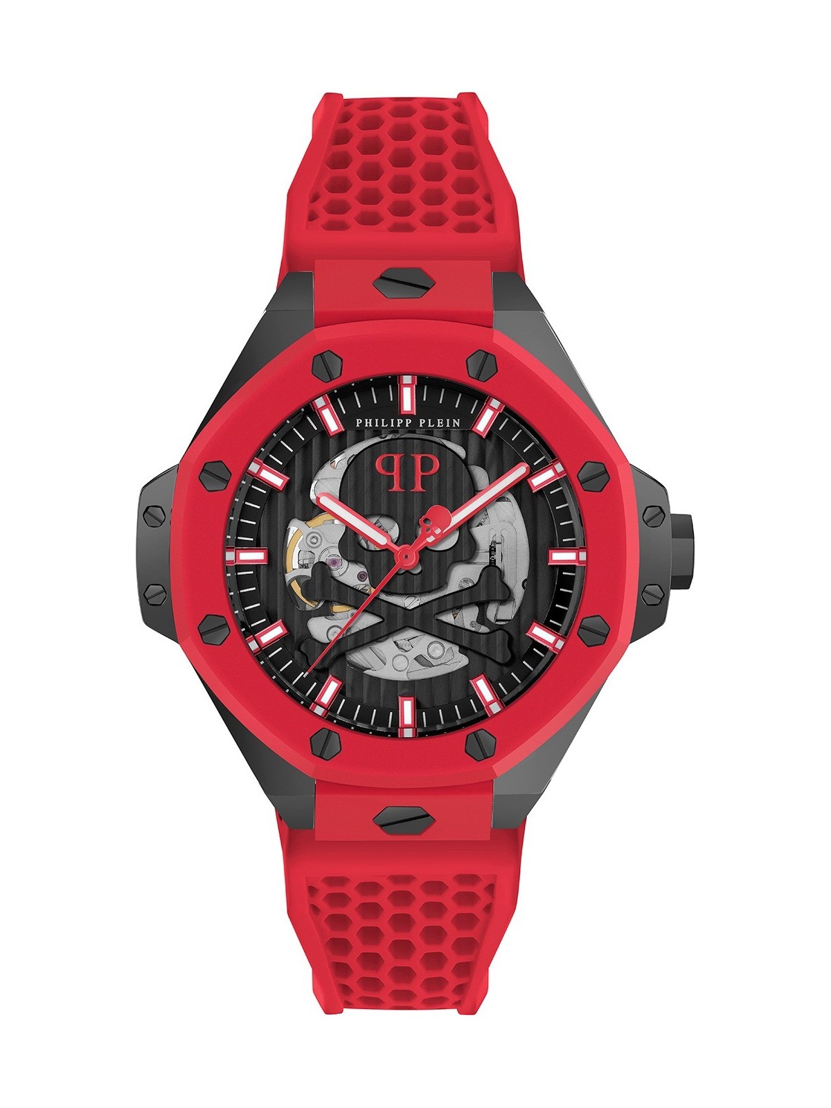 orologio uomo Philipp Plein PWPFA0524 Mens Watch Skeleton Royal Automatic 46mm 5ATM
