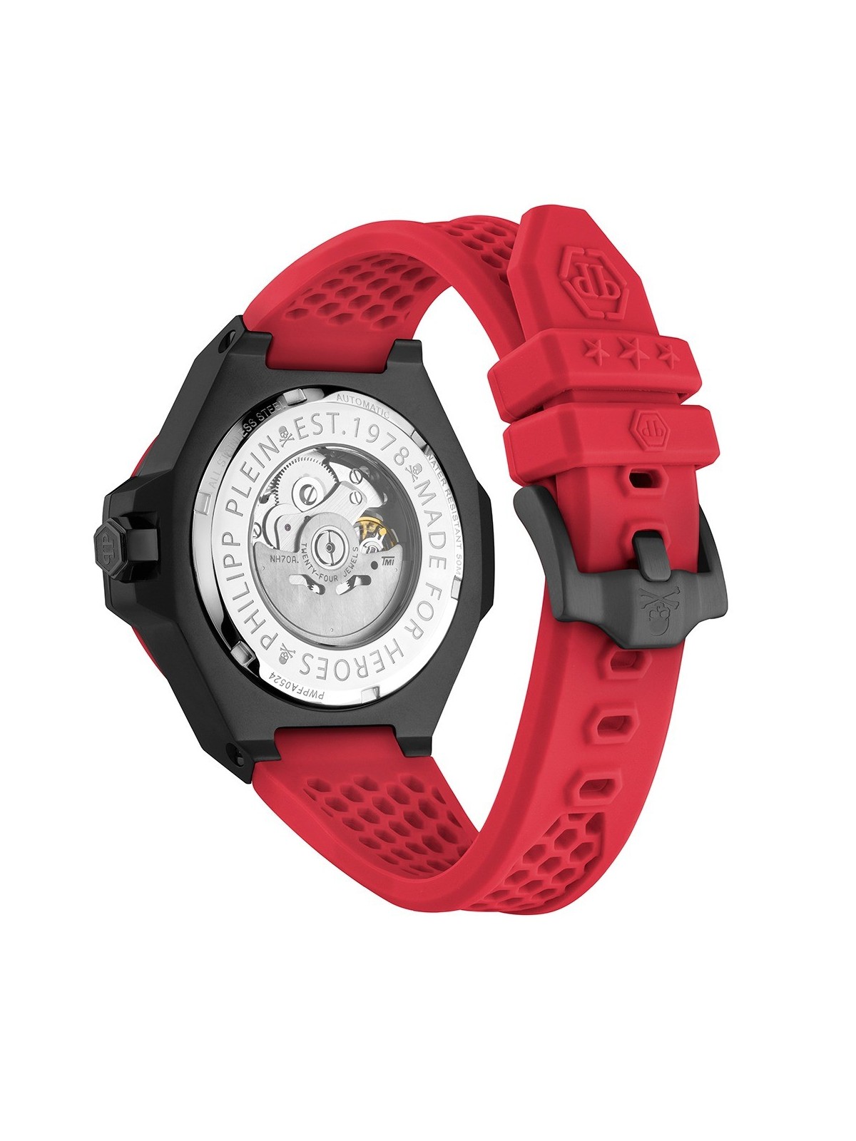 orologio uomo Philipp Plein PWPFA0524 Mens Watch Skeleton Royal Automatic 46mm 5ATM