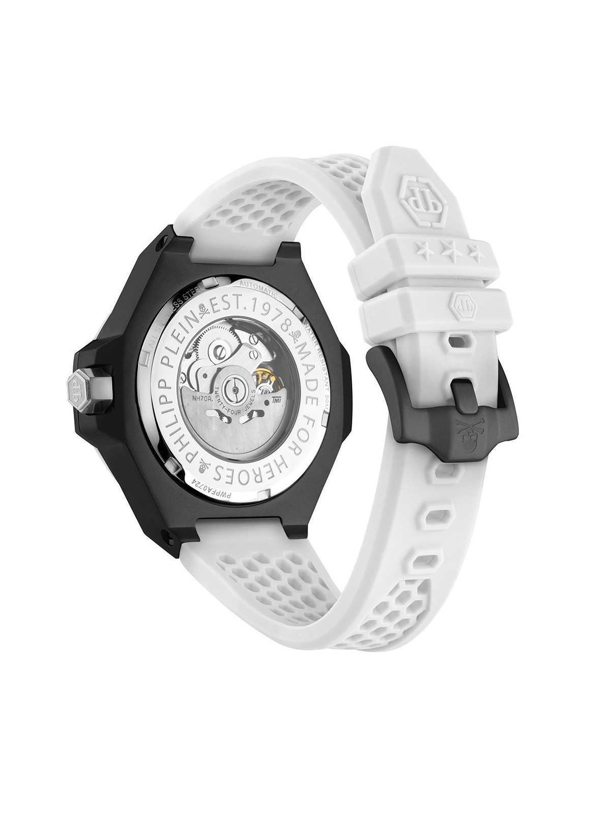 orologio uomo Philipp Plein PWPFA0724 Mens Watch Skeleton Royal Automatic 46mm 5ATM