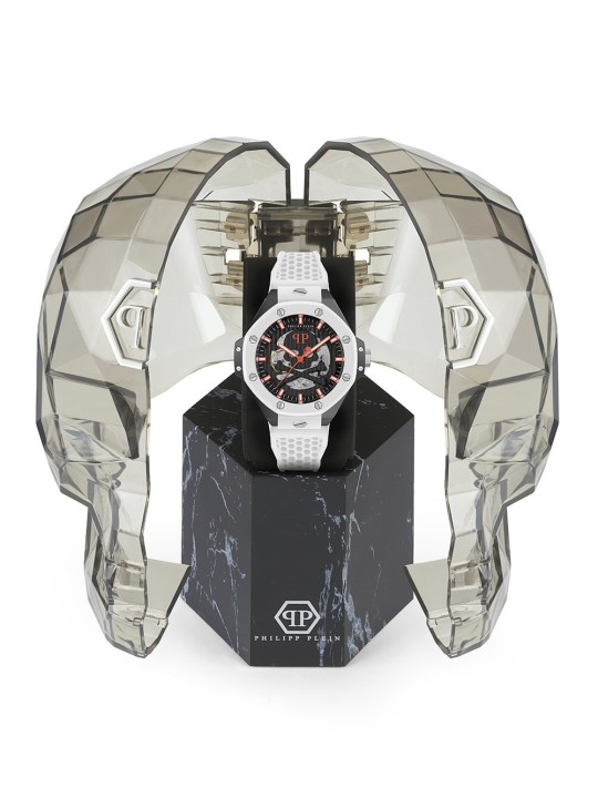 orologio uomo Philipp Plein PWPFA0724 Mens Watch Skeleton Royal Automatic 46mm 5ATM