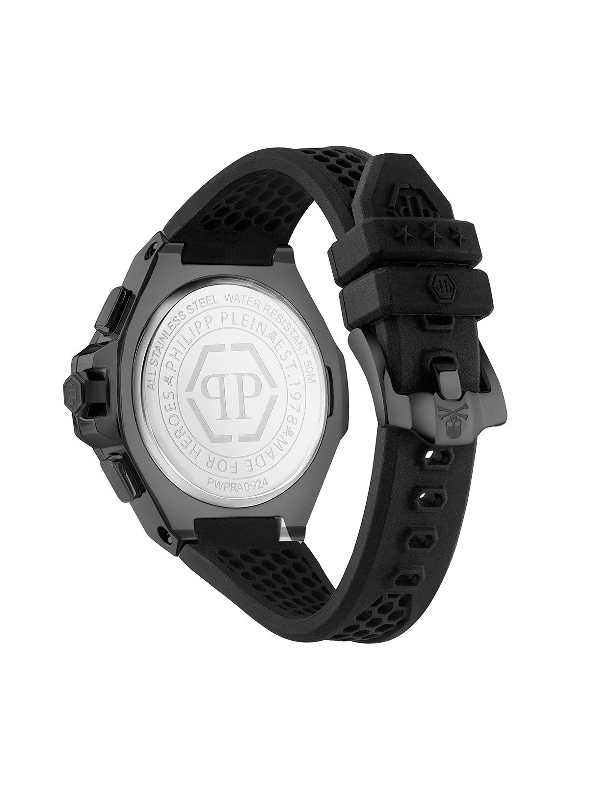 orologio uomo Philipp Plein PWPRA0924 Mens Watch Chrono Royal 46mm 5ATM