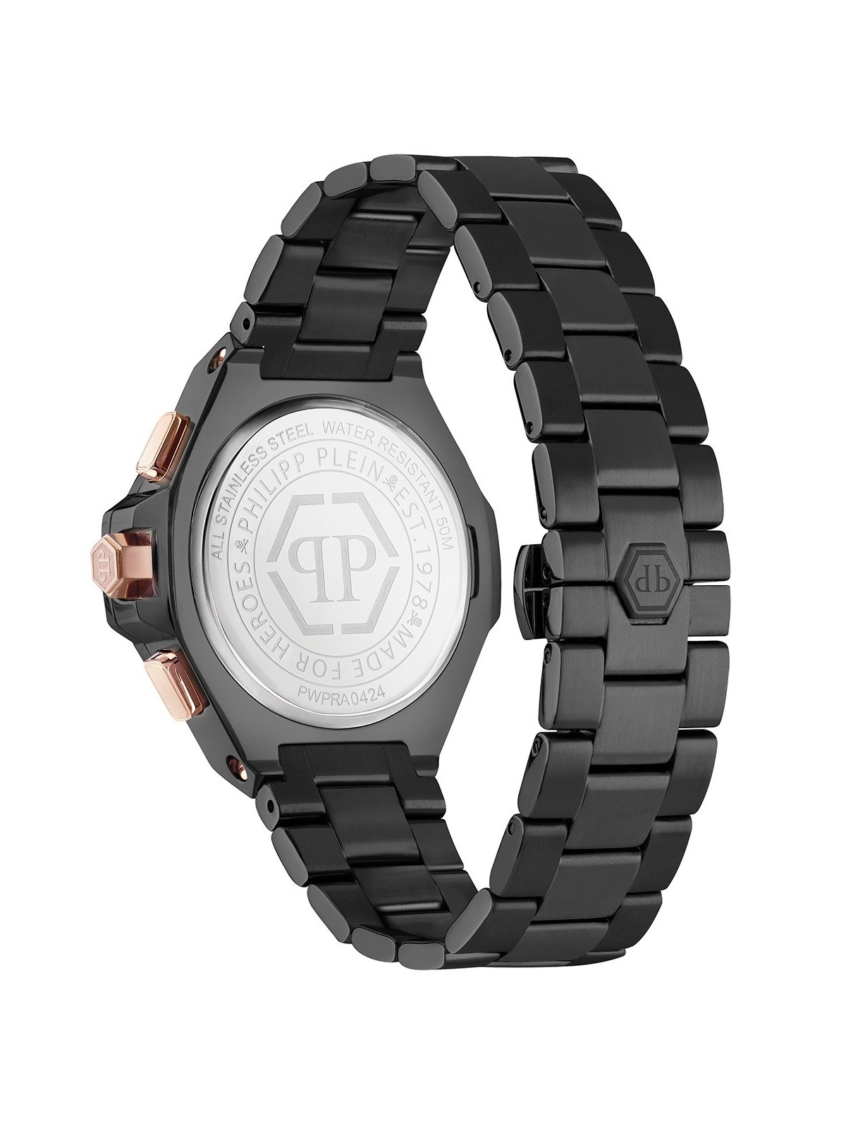 orologio uomo Philipp Plein PWPRA0424 Mens Watch Chrono Royal 46mm 5ATM